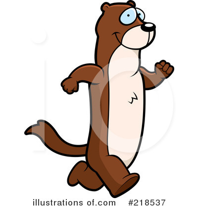 Royalty-Free (RF) Weasel Clipart Illustration by Cory Thoman - Stock Sample #218537