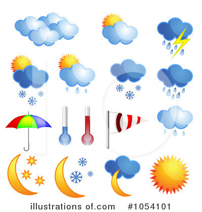 Clouds Clipart #1054101 by vectorace