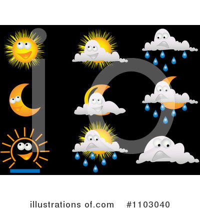 Royalty-Free (RF) Weather Clipart Illustration by Andrei Marincas - Stock Sample #1103040