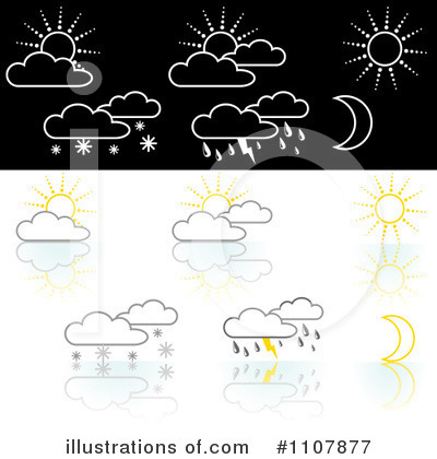Royalty-Free (RF) Weather Clipart Illustration by dero - Stock Sample #1107877