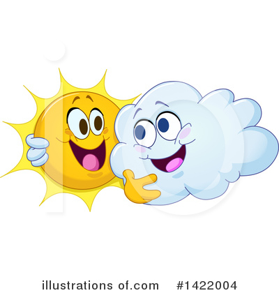 Sun And Cloud Clipart #1422004 by yayayoyo