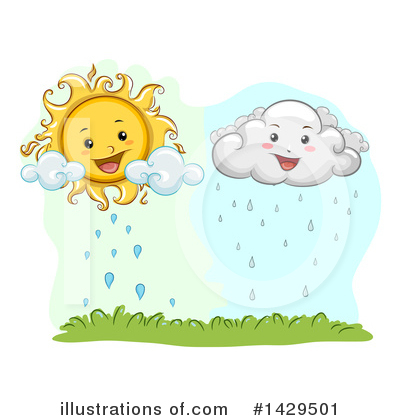 Raining Clipart #1429501 by BNP Design Studio