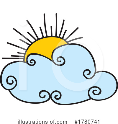 Clouds Clipart #1780741 by Vector Tradition SM