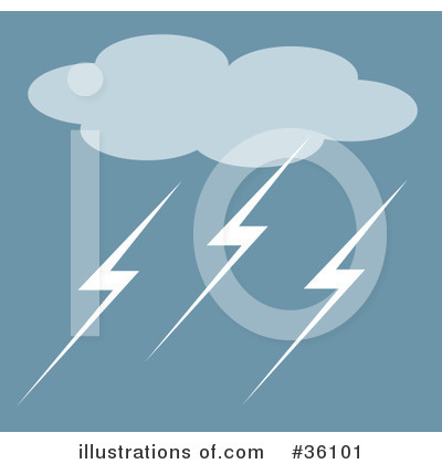 Royalty-Free (RF) Weather Clipart Illustration by Maria Bell - Stock Sample #36101