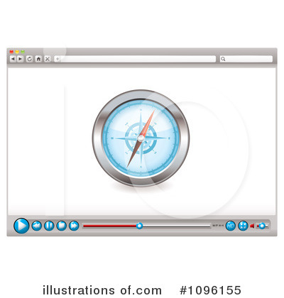Royalty-Free (RF) Web Browser Clipart Illustration by michaeltravers - Stock Sample #1096155