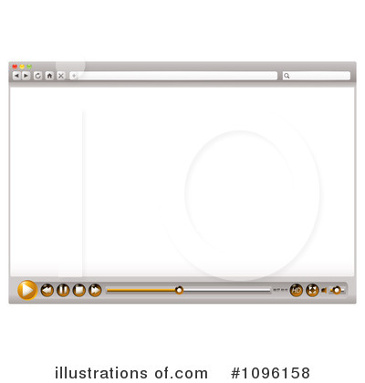 Royalty-Free (RF) Web Browser Clipart Illustration by michaeltravers - Stock Sample #1096158