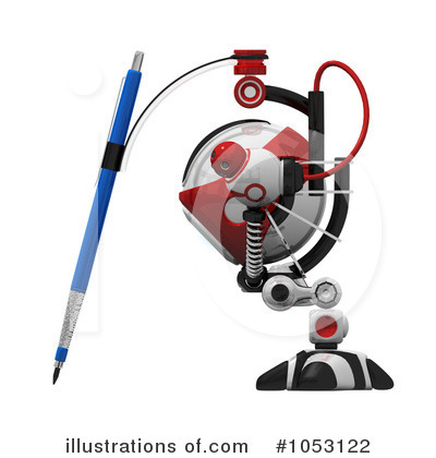 Royalty-Free (RF) Web Crawler Clipart Illustration by Leo Blanchette - Stock Sample #1053122