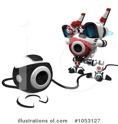 Royalty-Free (RF) Web Crawler Clipart Illustration by Leo Blanchette - Stock Sample #1053127