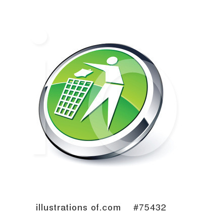 Royalty-Free (RF) Web Site Button Clipart Illustration by beboy - Stock Sample #75432