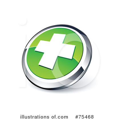 Royalty-Free (RF) Web Site Button Clipart Illustration by beboy - Stock Sample #75468