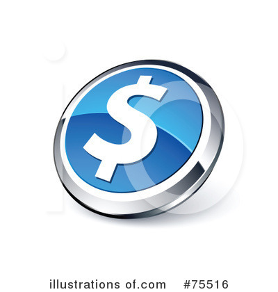 Royalty-Free (RF) Web Site Button Clipart Illustration by beboy - Stock Sample #75516