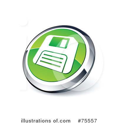 Royalty-Free (RF) Web Site Buttons Clipart Illustration by beboy - Stock Sample #75557