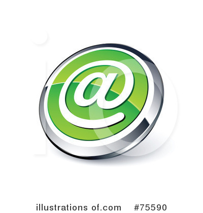 Royalty-Free (RF) Web Site Buttons Clipart Illustration by beboy - Stock Sample #75590