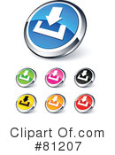 Web Site Buttons Clipart #81207 by beboy