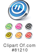 Web Site Buttons Clipart #81210 by beboy