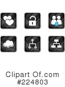 Web Site Icons Clipart #224803 by Qiun
