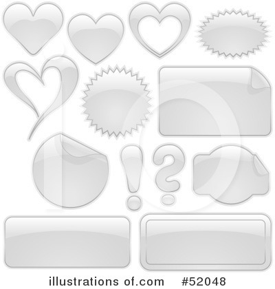 Royalty-Free (RF) Web Site Icons Clipart Illustration by dero - Stock Sample #52048