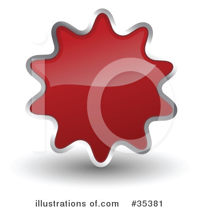 Royalty-Free (RF) Website Button Clipart Illustration by KJ Pargeter - Stock Sample #35381