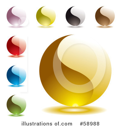 Royalty-Free (RF) Website Button Clipart Illustration by michaeltravers - Stock Sample #58988