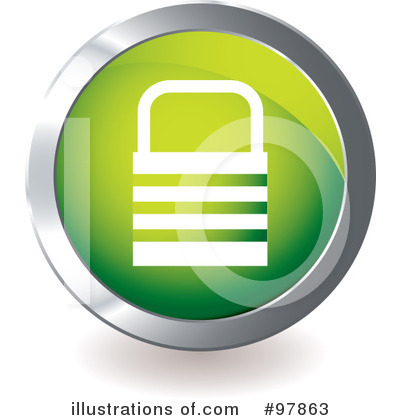 Royalty-Free (RF) Website Button Clipart Illustration by michaeltravers - Stock Sample #97863