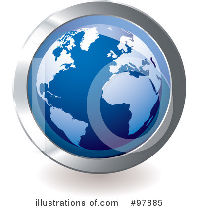 Royalty-Free (RF) Website Button Clipart Illustration by michaeltravers - Stock Sample #97885