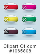 Website Buttons Clipart #1065808 by michaeltravers