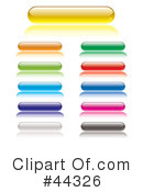 Website Buttons Clipart #44326 by michaeltravers