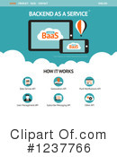 Website Template Clipart #1237766 by elena