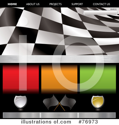 Checkered Flag Clipart #76973 by michaeltravers