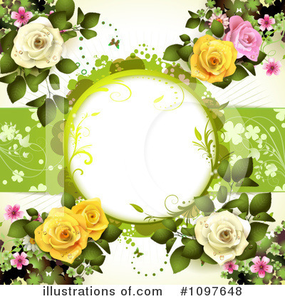 Wedding Background Clipart #1097648 by merlinul