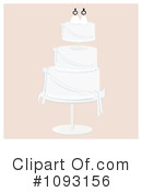 Wedding Cake Clipart #1093156 by Randomway