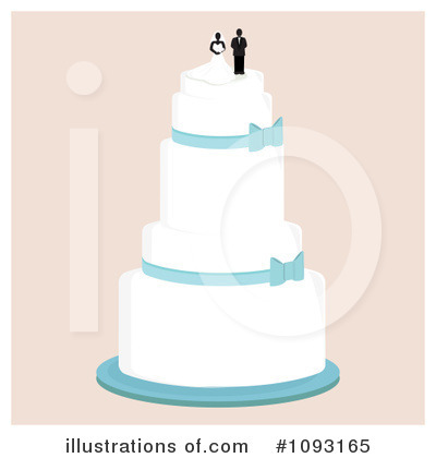 Wedding Cake Clipart #1093165 by Randomway
