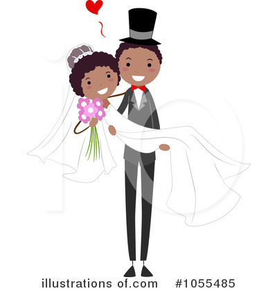Royalty-Free (RF) Wedding Clipart Illustration by BNP Design Studio - Stock Sample #1055485