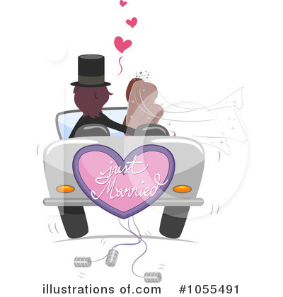 Wedding Car Clipart #1055491 by BNP Design Studio