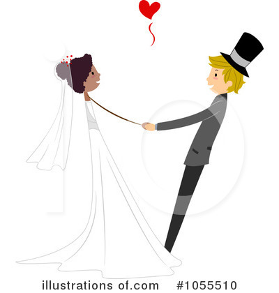 Royalty-Free (RF) Wedding Clipart Illustration by BNP Design Studio - Stock Sample #1055510