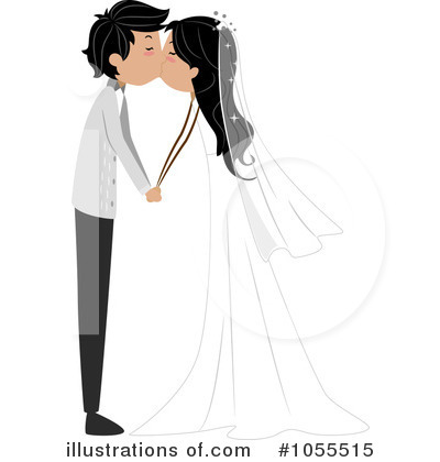 Royalty-Free (RF) Wedding Clipart Illustration by BNP Design Studio - Stock Sample #1055515