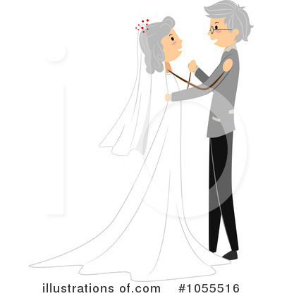 Royalty-Free (RF) Wedding Clipart Illustration by BNP Design Studio - Stock Sample #1055516