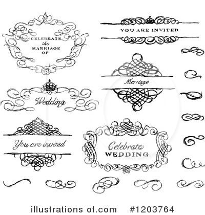 Marriage Clipart #1203764 by BestVector