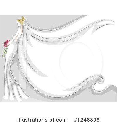 Royalty-Free (RF) Wedding Clipart Illustration by BNP Design Studio - Stock Sample #1248306