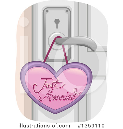 Just Married Clipart #1359110 by BNP Design Studio