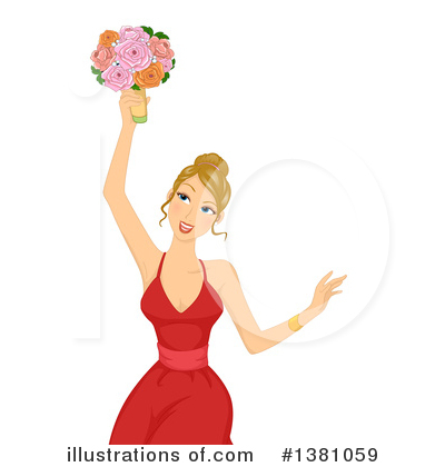 Royalty-Free (RF) Wedding Clipart Illustration by BNP Design Studio - Stock Sample #1381059
