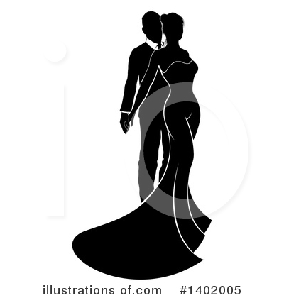 Bride Clipart #1402005 by AtStockIllustration