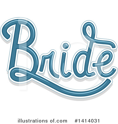 Royalty-Free (RF) Wedding Clipart Illustration by BNP Design Studio - Stock Sample #1414031