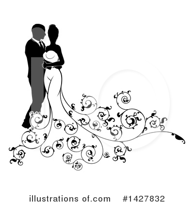 Royalty-Free (RF) Wedding Clipart Illustration by AtStockIllustration - Stock Sample #1427832