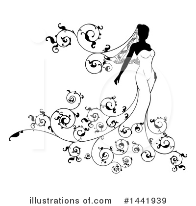 Royalty-Free (RF) Wedding Clipart Illustration by AtStockIllustration - Stock Sample #1441939