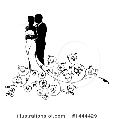 Royalty-Free (RF) Wedding Clipart Illustration by AtStockIllustration - Stock Sample #1444429