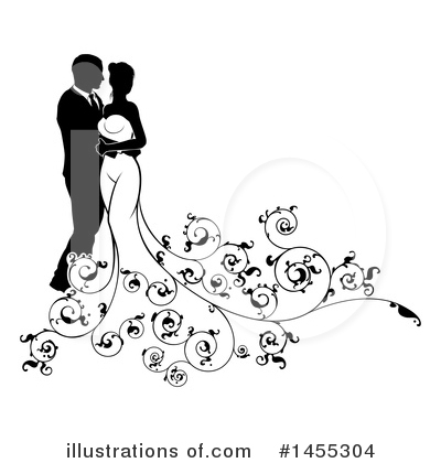 Royalty-Free (RF) Wedding Clipart Illustration by AtStockIllustration - Stock Sample #1455304