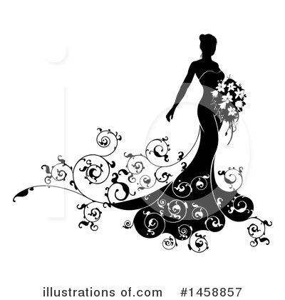 Royalty-Free (RF) Wedding Clipart Illustration by AtStockIllustration - Stock Sample #1458857
