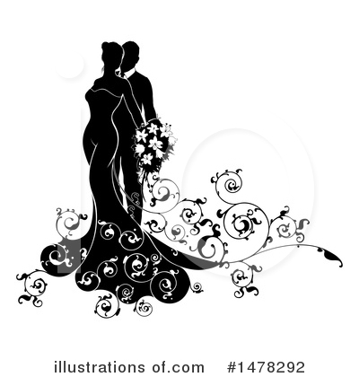 Royalty-Free (RF) Wedding Clipart Illustration by AtStockIllustration - Stock Sample #1478292