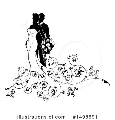 Royalty-Free (RF) Wedding Clipart Illustration by AtStockIllustration - Stock Sample #1498691